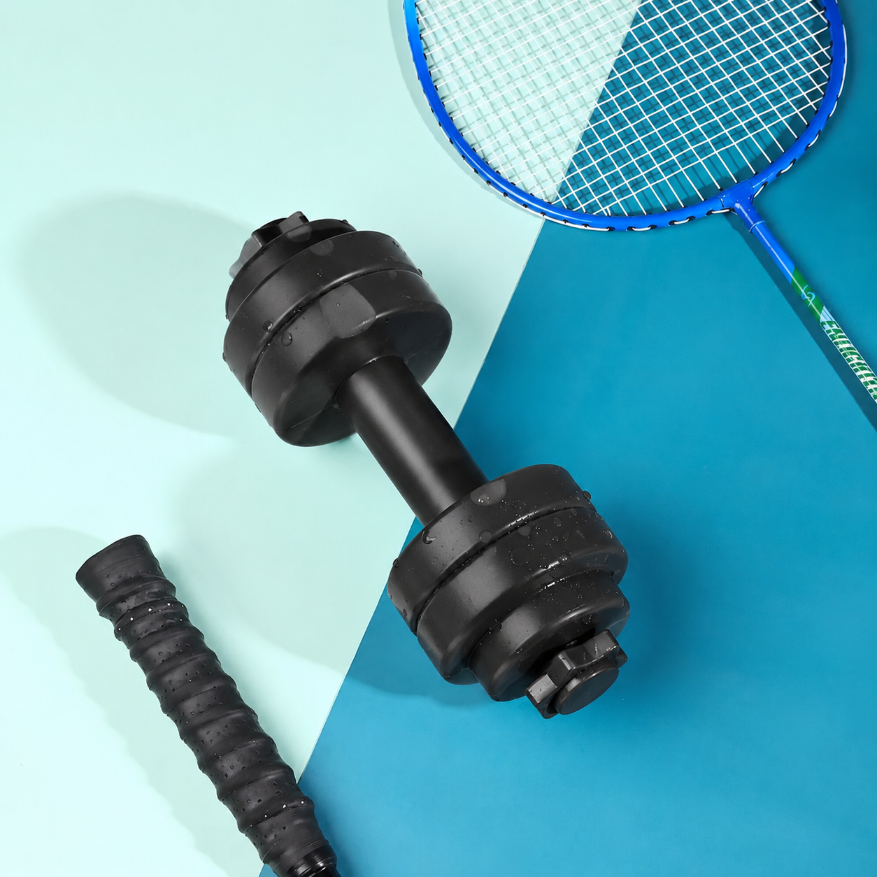 Portable Water-Fill Dumbbell